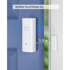 Eufy Entry Sensor - Smart Door & Window Sensor in White | Enhance Your Home Security!